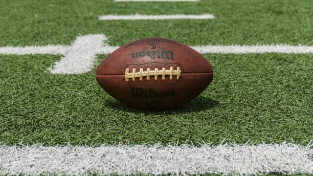 brown and black Wilson football